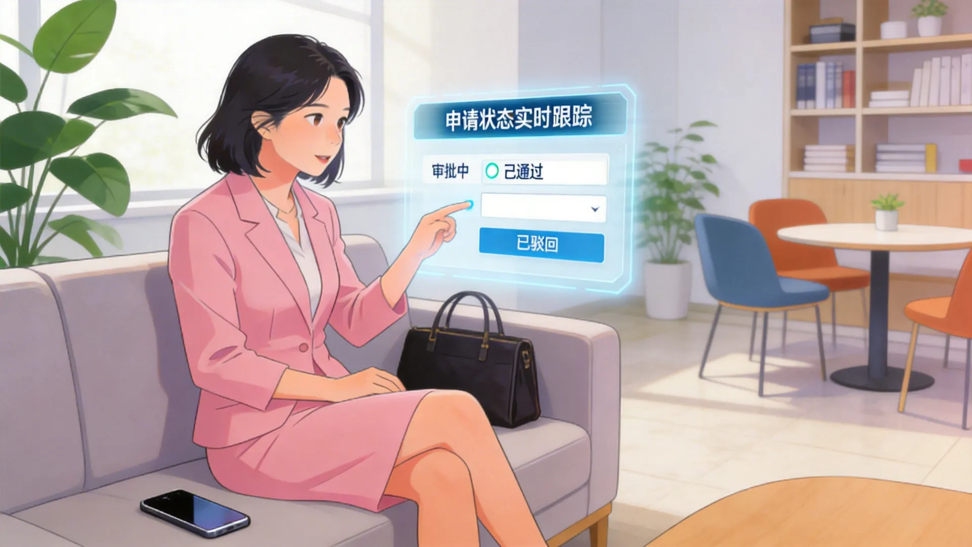 申请状态实时跟踪