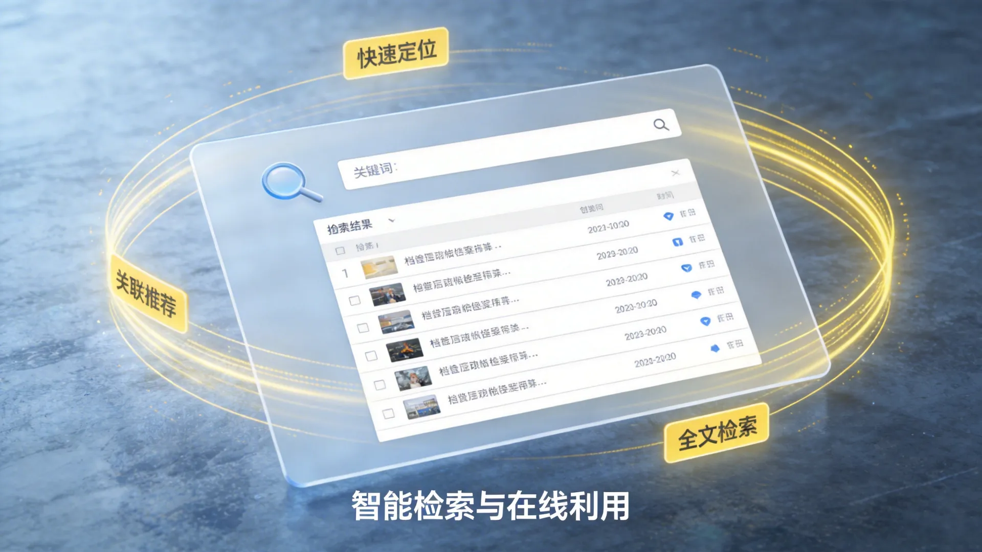 智能检索与在线利用