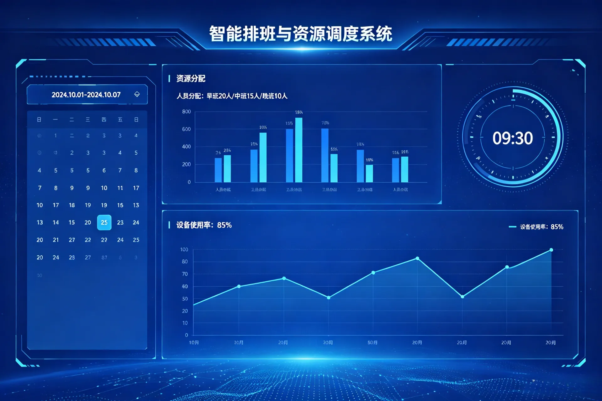 智能排期与资源调度